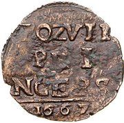 1 Quattrino reverse image