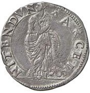 1 Lira - Scipione Gonzaga, Italy, 1614 reverse image
