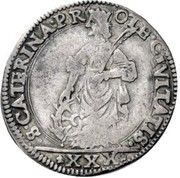 30 Soldi - Scipione Gonzaga, Italy, 1636-1670 reverse image