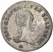 6 Kreutzer - Ferdinand of Austria - Tuscany obverse image