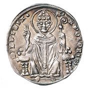 Grosso Three saints obverse image