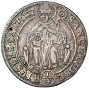 ⅑ Thaler - Paris von Lodron, Austria, 1622-1644 reverse image