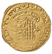 Scudo d'oro - Giulia and Guidobaldo of Rovere obverse image