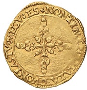 Scudo d'oro - Giulia and Guidobaldo of Rovere reverse image