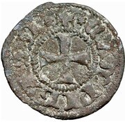 1 Tornese Nicola di Monforte reverse image