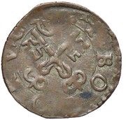 Quattrino - Rodolfo Bologna type obverse image