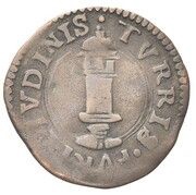 1 Soldo - Ferdinando I Mantua type, Italy, 1616-1678 reverse image