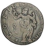 1 Soldo - Ferdinando I Milan type, Italy, 1666 reverse image