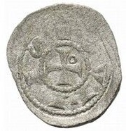Denier scodellato- Commune In the name of Frederick I reverse image