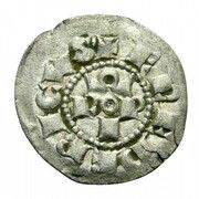 1 Denaro scodellato- Commune In the name of Frederick II obverse image