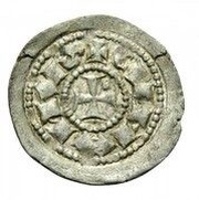 1 Denaro scodellato- Commune In the name of Frederick II reverse image
