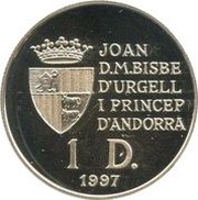 1 Diner - Joan Martí i Alanis Treaty of Rome obverse image