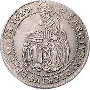⅛ Thaler - Paris von Lodron, Austria, 1620-1624 reverse image