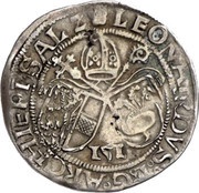 10 Kreuzer/Zehner - Leonhard von Keutschach obverse image