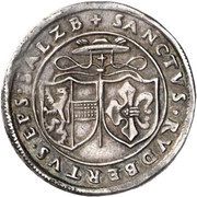 10 Kreuzer/Zehner - Matthäus Lang von Wellenburg, Austria, 1521 reverse image