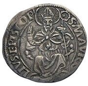 Grossetto of 2 Soldi - Ercole I on Horseback, Italy, 1471-1505 reverse image