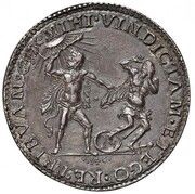 ½ Scudo - Ercole II reverse image