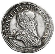 ½ Scudo - Alfonso II Late bust obverse image