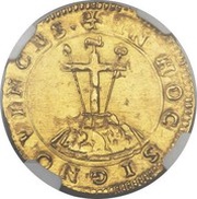 1 Scudo d'Oro - Alfonso I reverse image