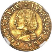 1 Ducato - Ercole I obverse image