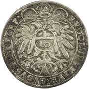 10 Kreuzers - Johann Jakob Khuen von Belasi Rudolf, Austria, 1578-1586 reverse image