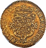 1 Scudo d'Oro - Alfonso II obverse image