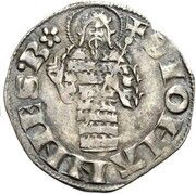 Grosso of 20 denari reverse image