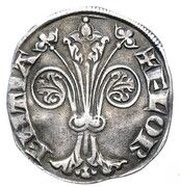 Grosso of 2 soldi "Popolino" scroll type obverse image