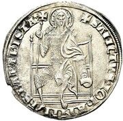 Guelfo of 4 soldi, Italy, 1345-1346 reverse image