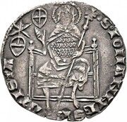 Grosso Guelfo of 5 Soldi 6 Denari, Italy, 1402-1406 reverse image