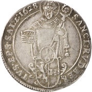 ⅙ Thaler - Paris von Lodron, Austria, 1627-1630 reverse image