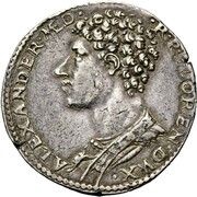 1 Testone - Alessandro obverse image
