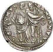 1 Testone - Alessandro, Italy, 1532-1537 reverse image