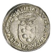 Mezzo ½ Giulio - Alessandro obverse image