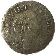 1 Luigino - Imitation of Dombes 1½ Ecu 'Totam Asiam’ variant obverse image