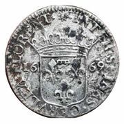 1 Luigino - Imitation of Dombes, Italy, 1669 reverse image