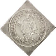 ⅙ Thaler - Paris von Lodron, Austria, 1642-1652 reverse image