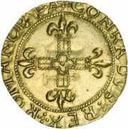 Écu au soleil - Francis I of France reverse image