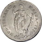 1 Lira, Italy, 1793-1795 reverse image