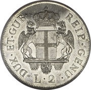 2 Lire obverse image