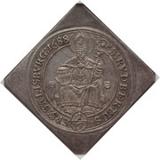⅙ Thaler - Johann Ernst von Thun, Austria, 1687-1688 reverse image