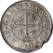 ½ Scudo obverse image