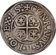 1 Scudo - Conrad II, Italy, 1567-1637 reverse image