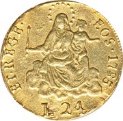 24 Lire, Italy, 1793-1795 reverse image