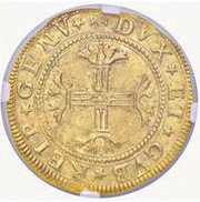 2 Doppie, Italy, 1638-1722 reverse image