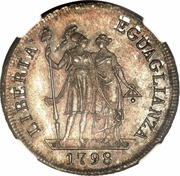 2 Lire reverse image