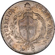8 Lire obverse image