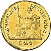 24 Lire obverse image