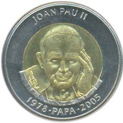 1 Diner Pope John Paul II reverse image