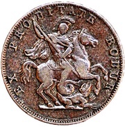 4 Soldi, Italy, 1814 reverse image